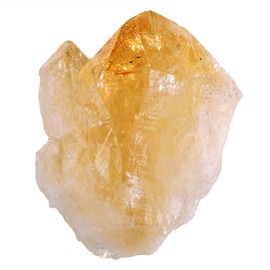 mookaitedecor Natural Raw Citrine Crystal Points, Irregular Rough Yellow Quartz Stone Mineral Specimen for Healing and Home Decor, 50-100g