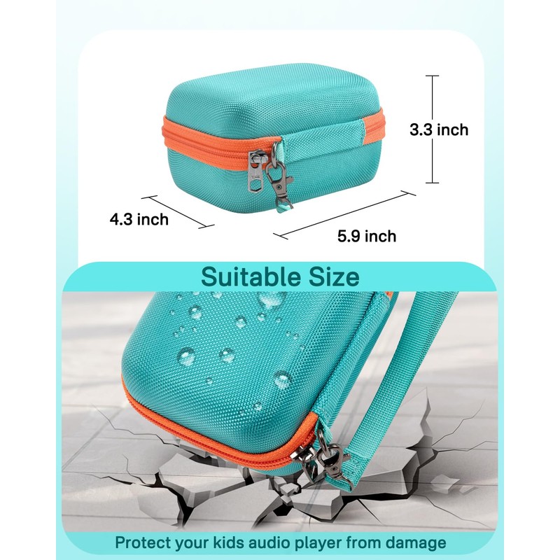 RAIACE Hard Storage Case Compatible Yoto Mini Audio Player, with