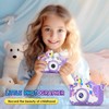 Qemixly Kids Camera Toys with Cartoon Silicone Cover, Digital Mini