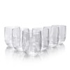 Yanglonghui Set of 6 Acrylic Drinkware - 15 Ounce Plastic