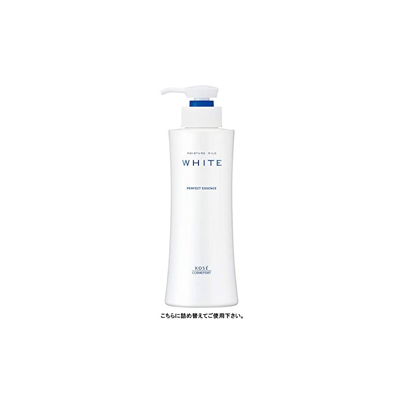 KOSE Moisture Mild White Perfect Essence Refill, Large Capacity, 12.2