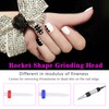 7pcs Ceramic Nail Drill Bits Set Pedicure & Manicure Drill
