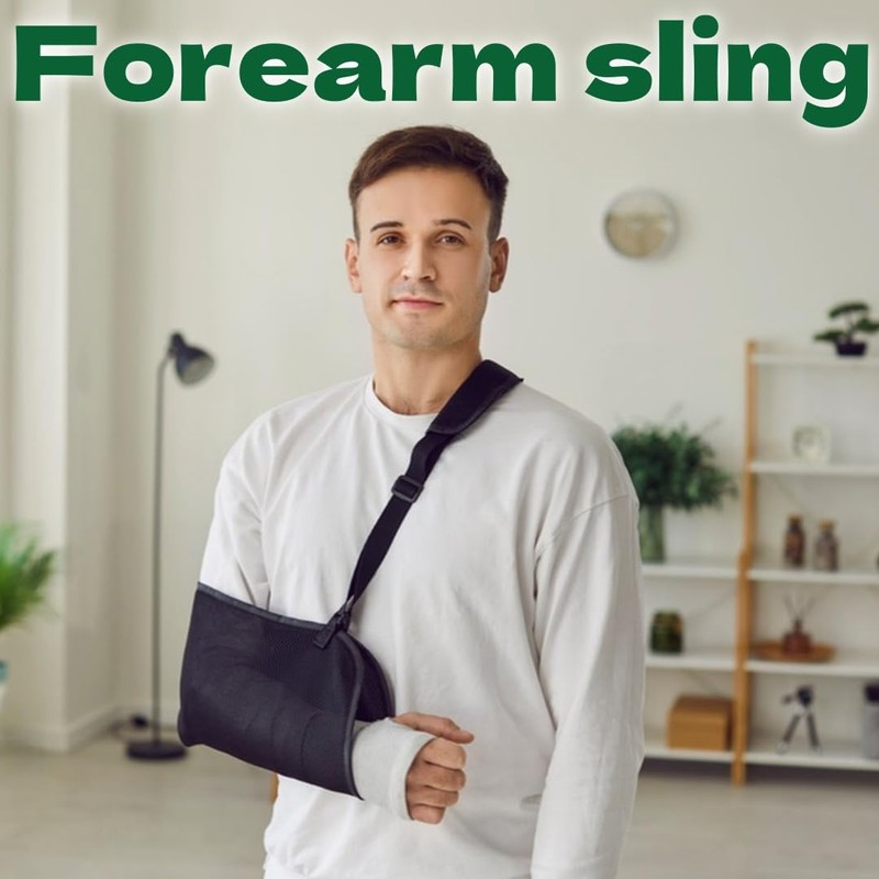 IATAHI Arm Sling Shoulder, Adjustable Arm Strap for Men and