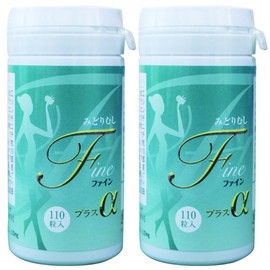 みどりむしファインプラスα 110粒入り×2本(12%増量) ミドリムシ(ユーグレナ)サプリメント