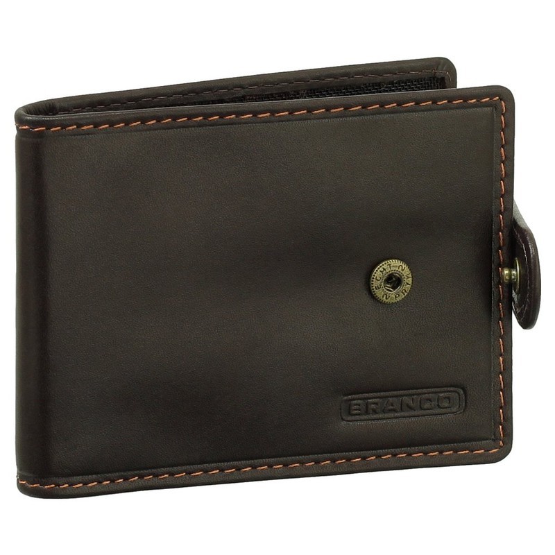 Ledershop24 Leather Credit Card Holder Landscape Format Business Card Holder