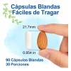 Gwynne Péptidos Colágeno Múltiples 1800 Complejo Cápsulas Tipo Iii Una
