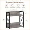 Giikin Coffee Bar Accessories, 2 Tier Spice Rack for Counter,
