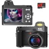 4K Digital Camera for Photography 48MP Vlogging Camera for YouTube,