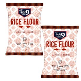 Thai 9 Premium Rice Flour 400g (Pack of 2)