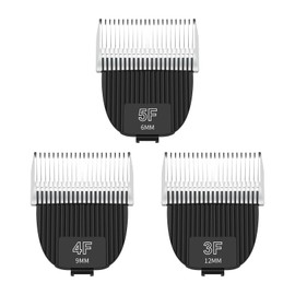 Newbulu 3F+4F+5F Flash Clipper Professional Detachable Replacement Blades,Compatible with Kenchii Flash Clipper Blade,3 Pack