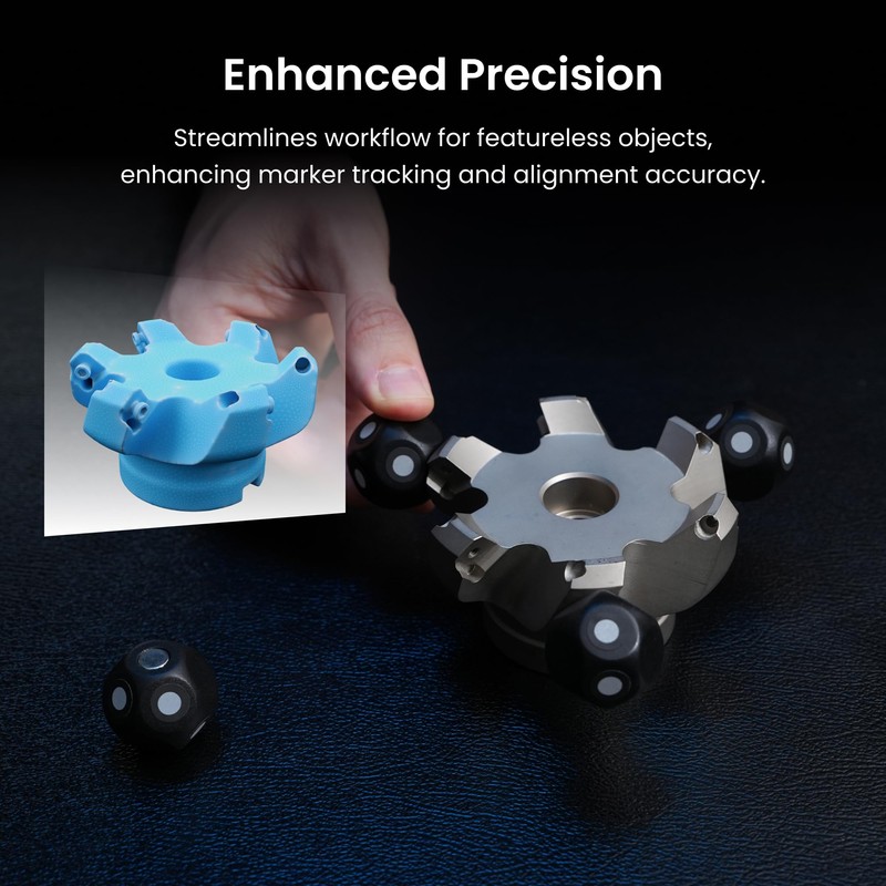 Revopoint 6 Pieces 3D Magnetic Ball Marker Kit for 3D
