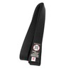 Ronin Deluxe Cotton Black Belt for Karate, Judo, Tae Kwon