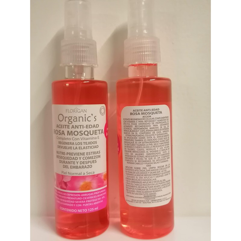 ACEITE ANTI-EDAD ROSA MOSQUETA 125 ML