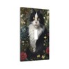 Decorative Art Light Switch Covers Cat in Blooms Single Toggle