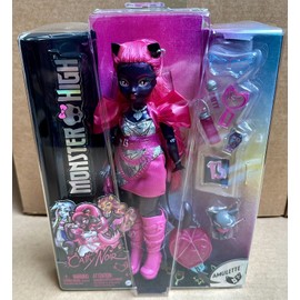 Monster High 2024 Monster High G3 Catty Noir Fashion Doll w/ Pet Amulette