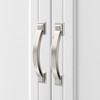 Asidrama 10 Pack 3 Inch(76mm) Brushed Satin Nickel Kitchen Cabinet