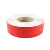 25m 50mm Red Reflective Conspicuity Tape With Diamond Pattern For