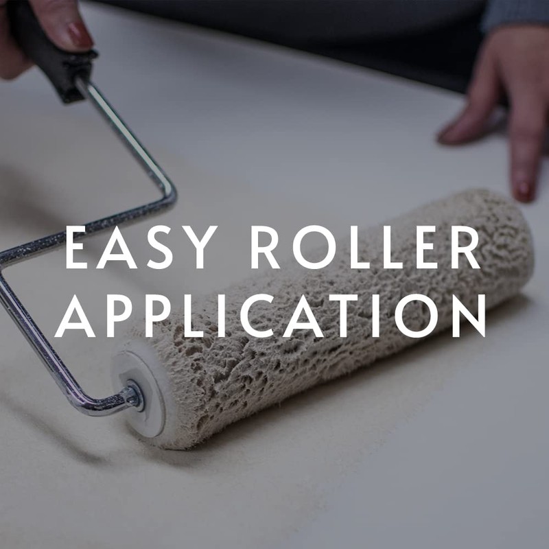 ROMAN Products 018601 ECO-788 1 gal Clay Strippable Adhesive, Tan