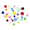 Fixo Kids 68016200 Pack of 100 Pompoms Crafts, Colours and