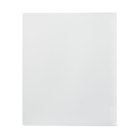 Muji Polypropylene One-Hand Open Binder A4 8 Hole Ring