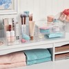 STORi Chloe Stackable Makeup Holder & Drawer Organizer Set, Clear,