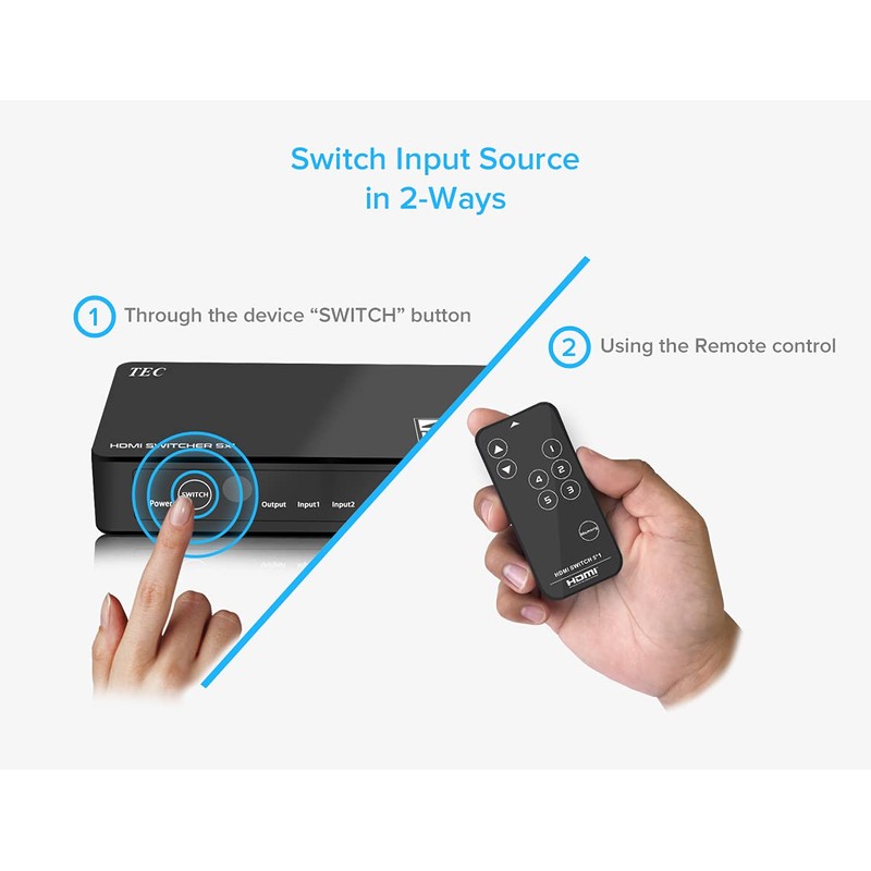 THDSW51-4K60 TEC 4K Ultra HD HDR Compatible, 5 Input, 1