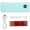 UVC Toothbrush Holder Wall Mounted Rack UV Light Cleaning Toothbrush