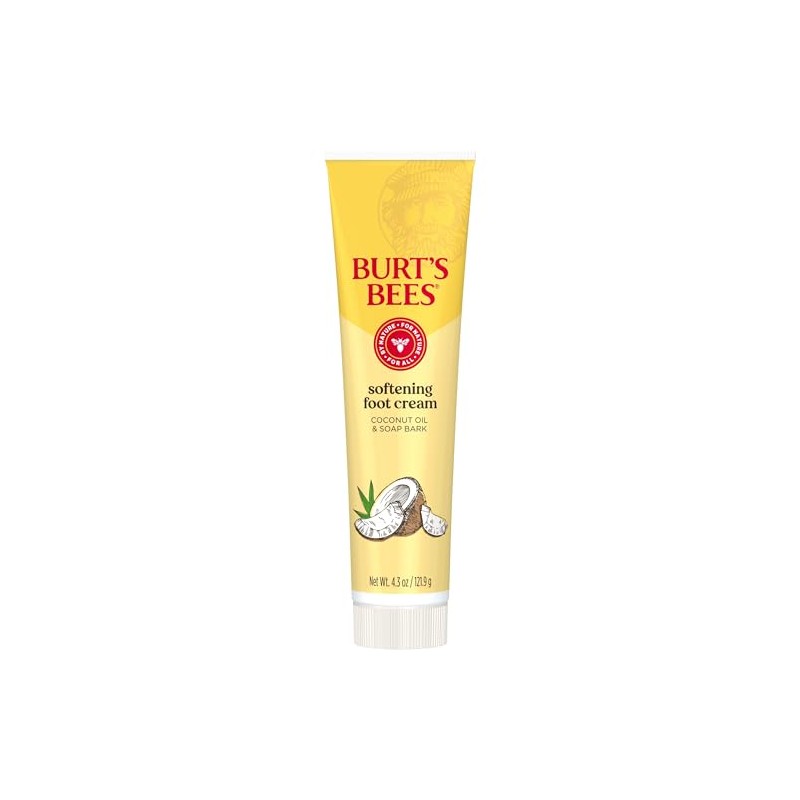 Burt's Bees Crema para pies de coco, paquete de de