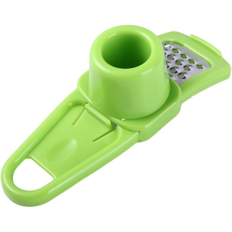 "Green Multifunction Ginger Grater Tool Mini Grater Nutmeg Grinder Garlic,