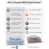 MISSQ Twin XL Size Bed Sheets Set - Cooling, Extra