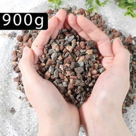 VGOODALL 900g Mix Lava Rocks for Plants, Horticultural Lava Rocks Decorative Succulent Pebbles for Vase Fillers Fairy Gardening Top Dressing