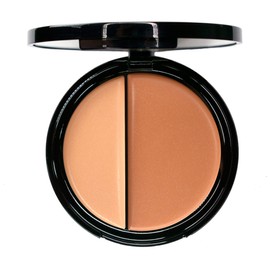 EVE PEARL 5 Pcs Set of Full Coverage Face, Cheek And Lip Collection Skin Care Makeup Complete Set of Foundation Blush Lipstick with Professional Brushes (Medium)