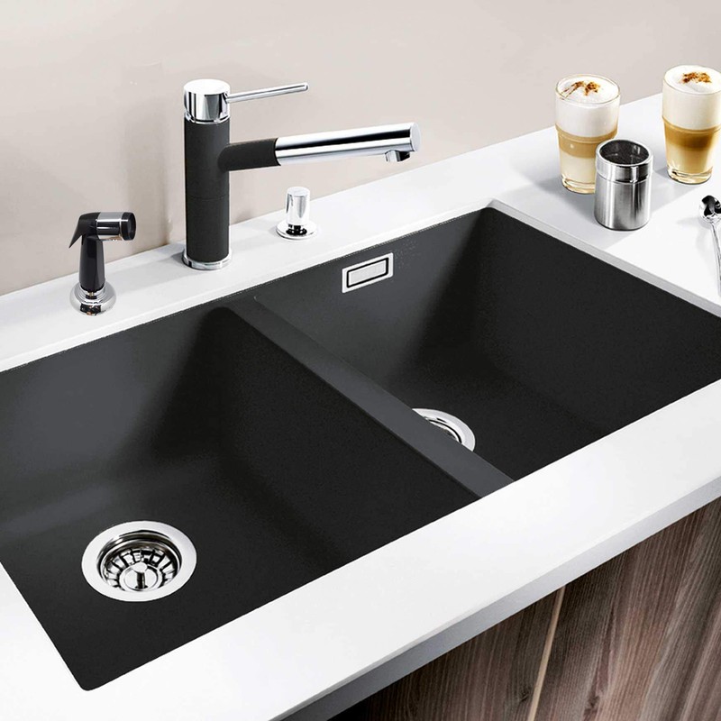 Black Kitchen Sprayer,Kitchen Sprayer Replacement,Side Sprayer for Kitchen Sink,Kitchen Sink