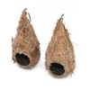 Namvo Pack of 2 Hand Woven Straw Bird Nest Boxes