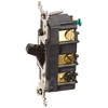 Leviton 30 Amp, 120 Volt, Toggle Double-Pole AC Quiet Switch,