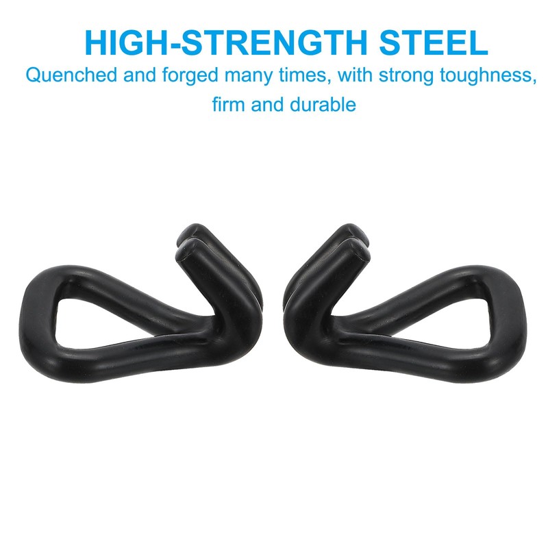 PATIKIL 4 Pack Ratchet Double J Hook Load 2204 LBS