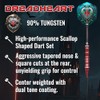 Future Knights Dreadheart Steel Tip Dart Set-90% Tungsten Professional Darts