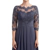 GDJDIFK Mother of The Bride Dresses Lace Applique - 3/4