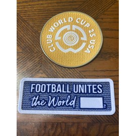 Worldcup Football Club Sleeve 2025 - Parche termoadhesivo para hombre adulto
