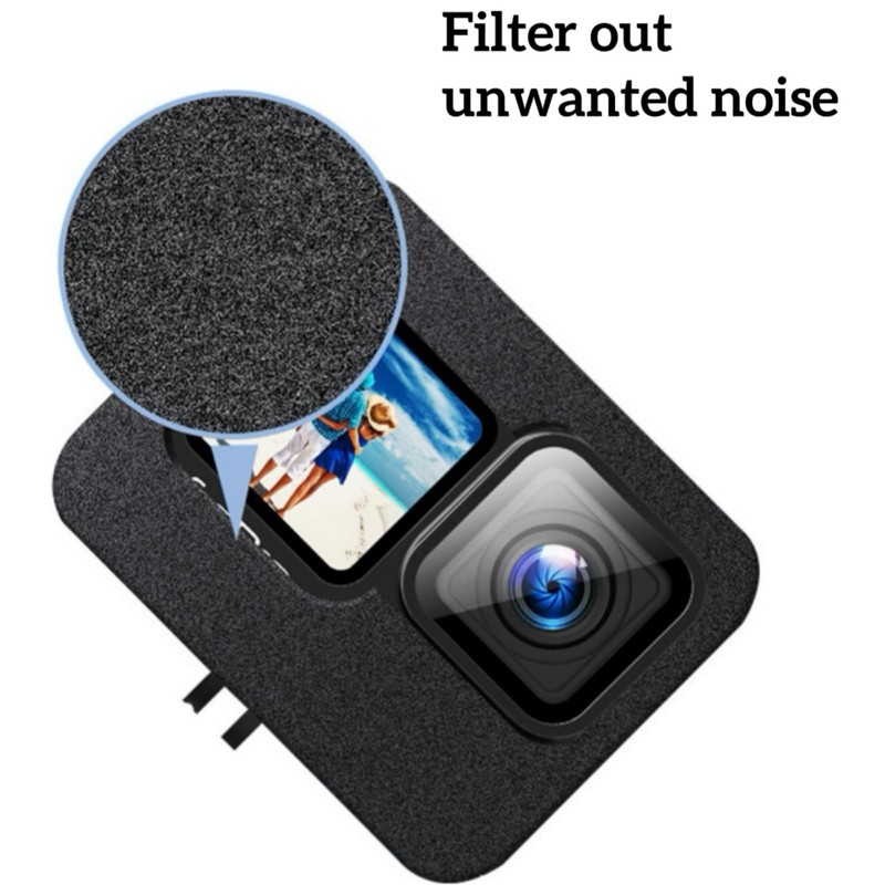 Windslayer Cover for Gopro Hero 13/12/11/10/9 Black Camera, Windscreen Wind