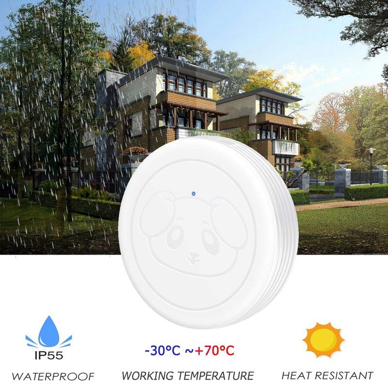 EverNary Dog Door Bell, Wireless Doggie Doorbells for Potty Training,