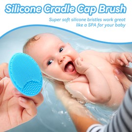 Infant Safety Care Set with Hair Brush Comb Nail Clipper, Baby Essentials Kit for Newborn Girls Boys (Blue)