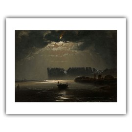 The Ibis - Peder Balke : ''The North Cape by Moonlight'' (1848) - Museum-Grade Giclee