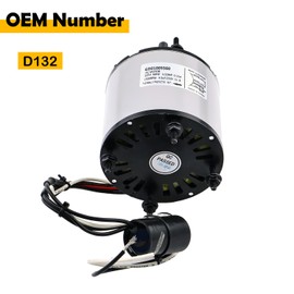 ELSOON D132 3.3" General Purpose Motor Replacement Compatible with Fasco Motor 1/20HP, 115V, 1.8A, 1550RPM, 1Speed, 1.8A, CWSE Rotation, Sleeve Bearing