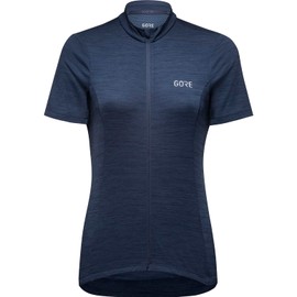 GORE WEAR C3 Maglia a maniche corte da donna, 38, Blu marino