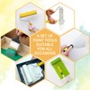 12 Pieces Paint Roller Set with Extension Pole, Professional Paint