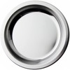 Nagao Tsubamesanjo Round Prep Stainless Steel Tray, 4.9 inches (12.5