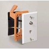 Carlon 1-Gang Non-Metallic Low-Voltage Old Work Bracket