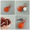 AIKA Air Tag Key Holder, Genuine Leather Case, Tochigi Leather,