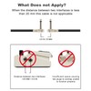 Aqdocvf 3-Pack Guitar Patch Cables, 6 Inch Guitar Pedal Cables